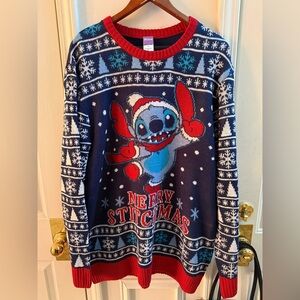 Disney Stitch “Merry Stitchmas” Holiday Sweater